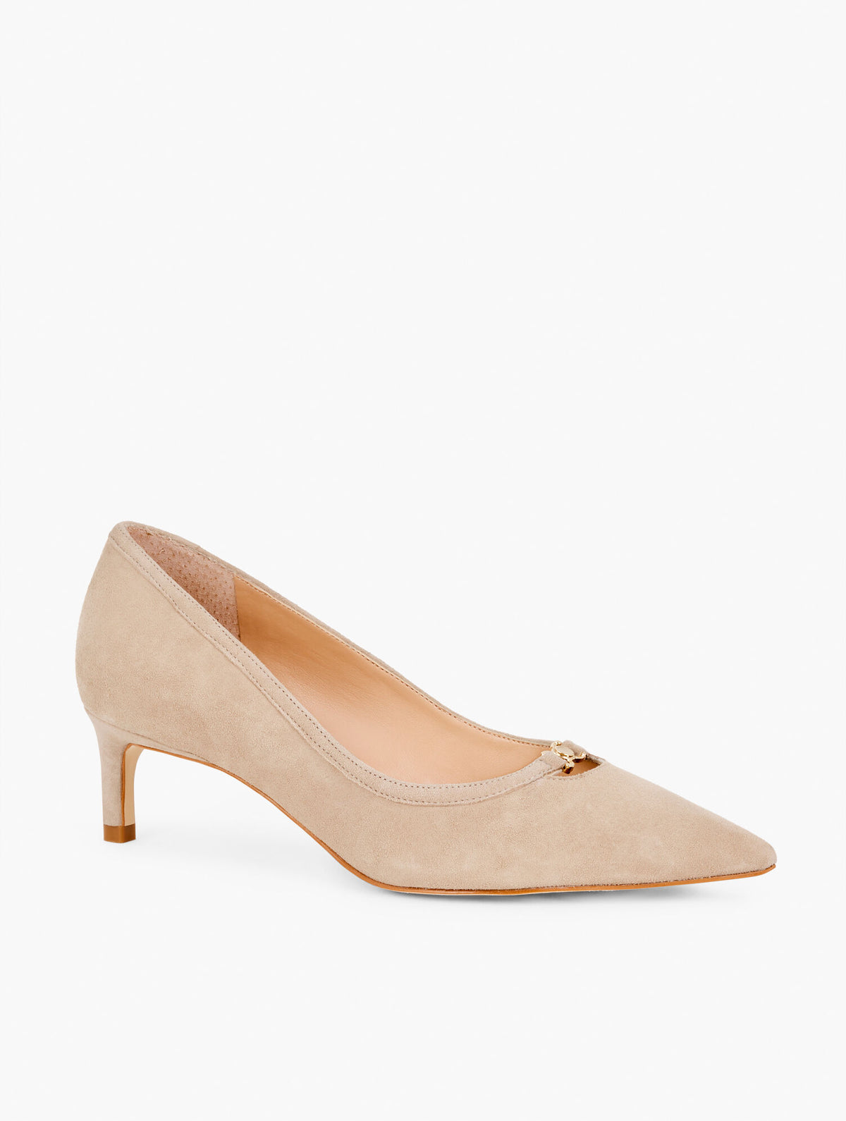 Talbots ELENA SUEDE POINTED TOE PUMPS