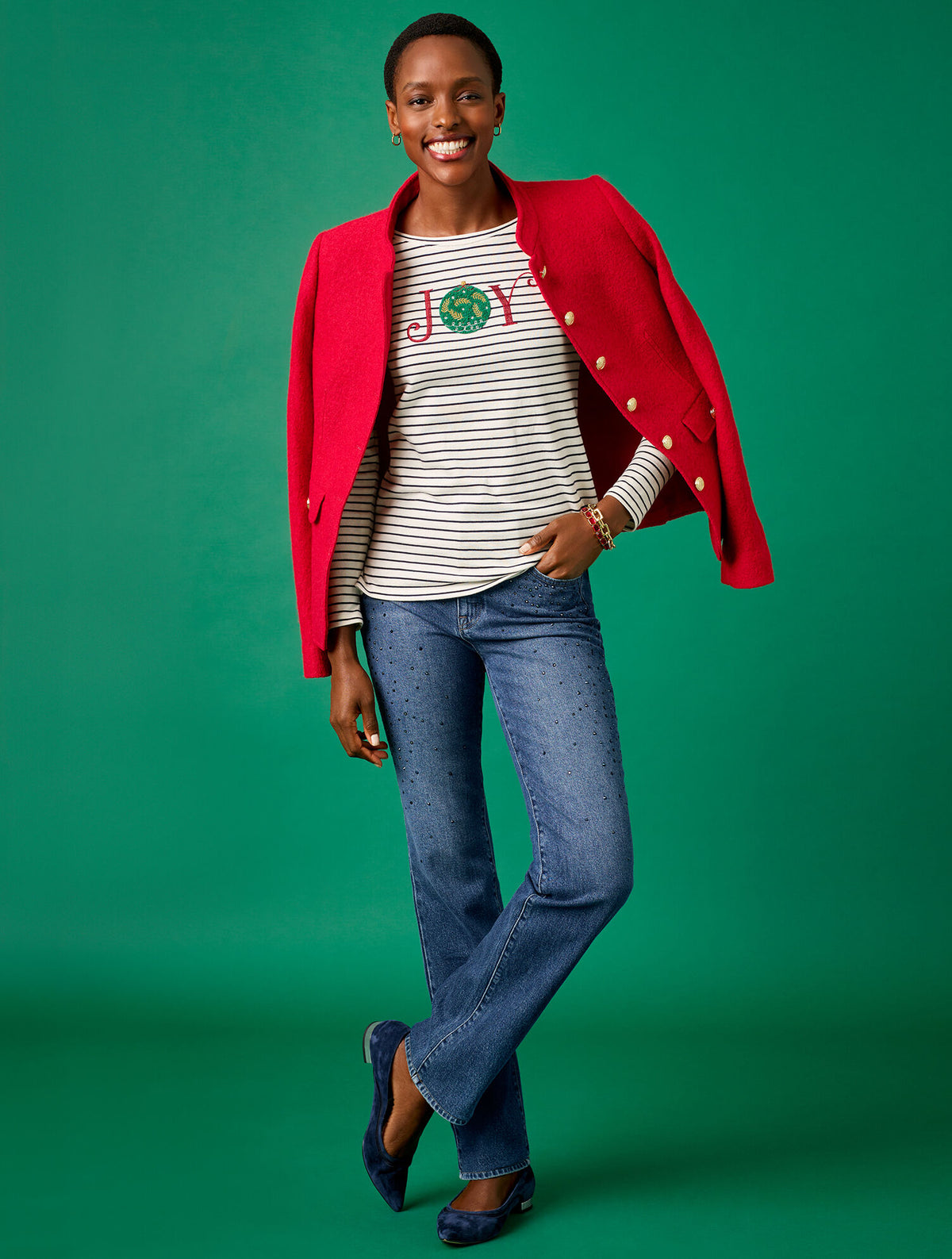 Talbots BERKSHIRE WOOL OFFICER JACKET