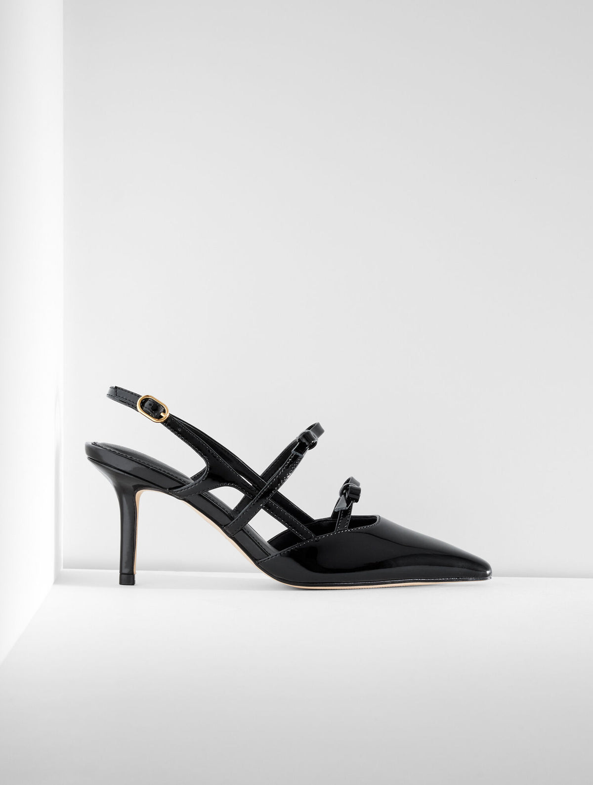 Talbots LIBBY SLINGBACK PATENT LEATHER PUMPS