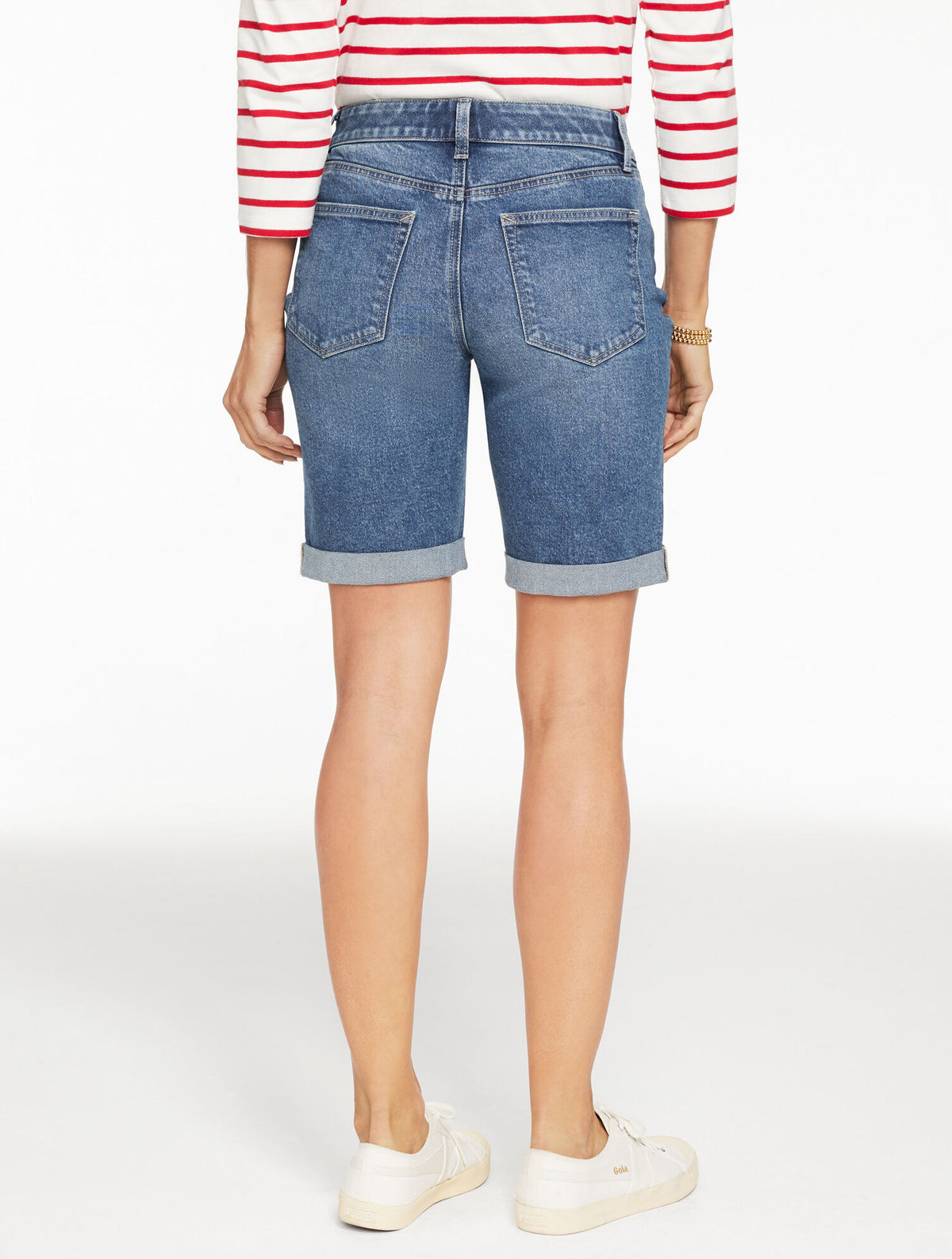 Talbots GIRLFRIEND DENIM SHORTS - EASTHAM WASH