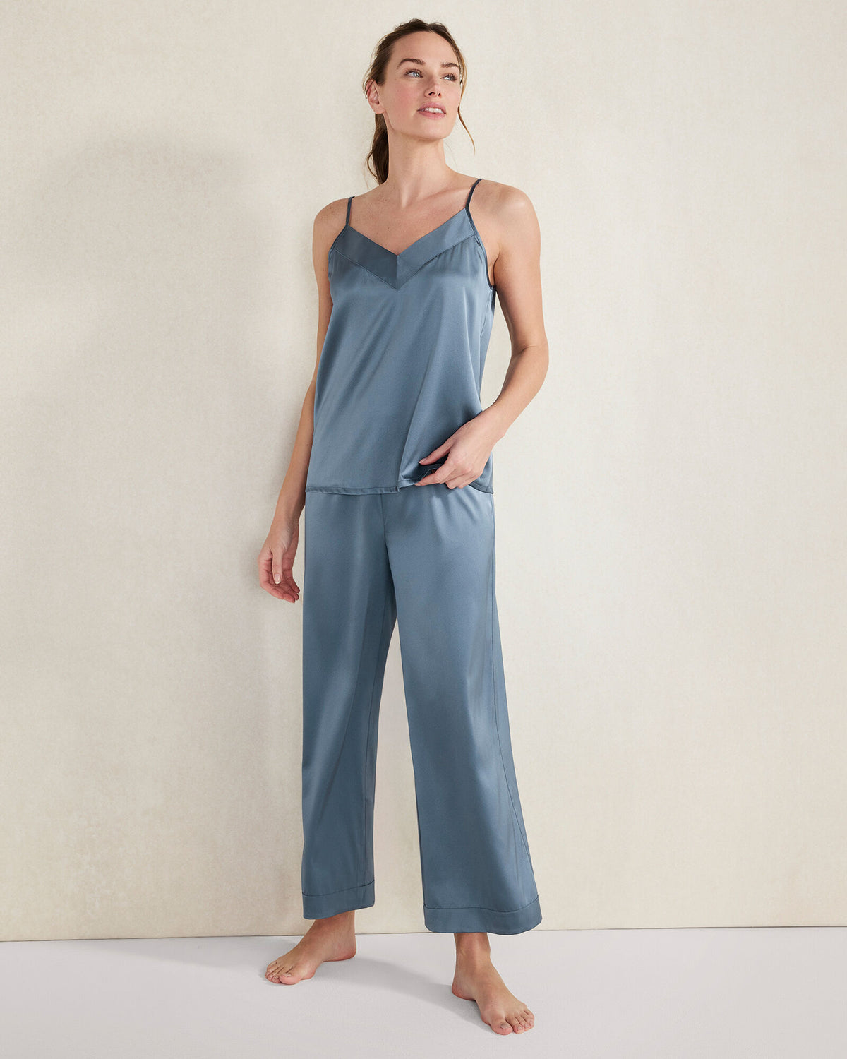Talbots WASHABLE SILK SLEEP PANTS