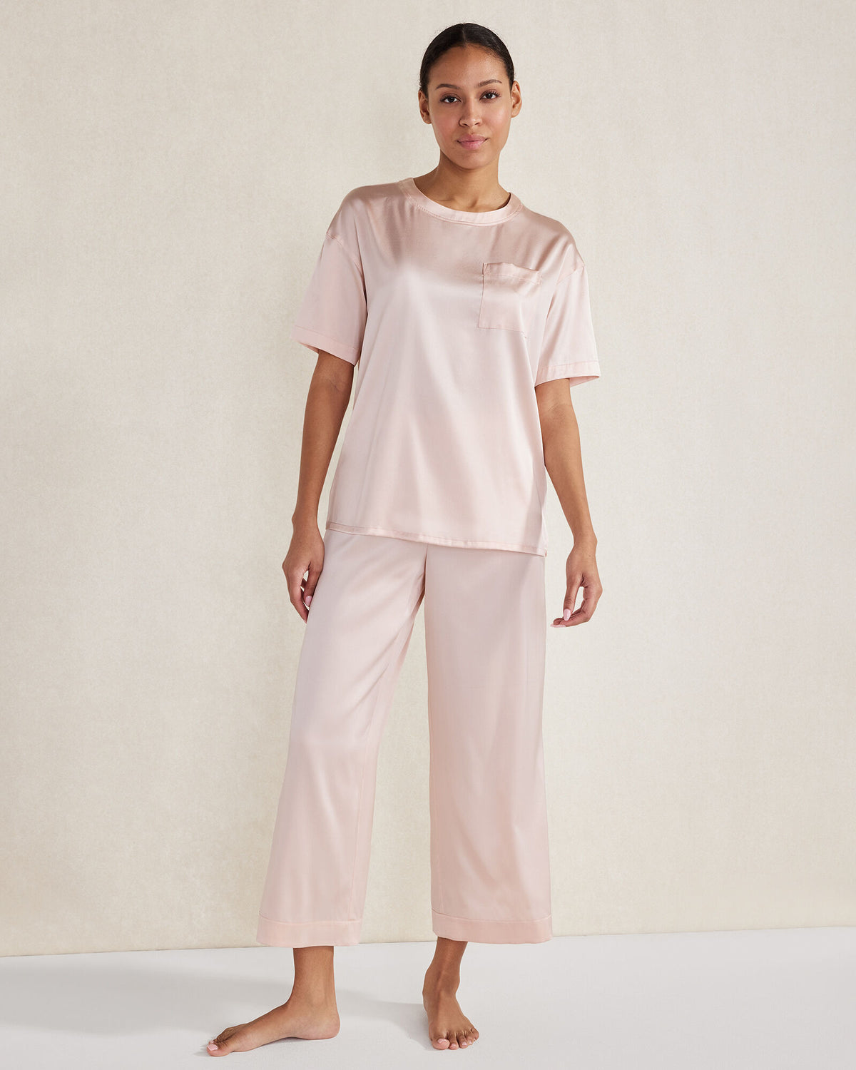 Talbots WASHABLE SILK SLEEP TOP
