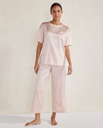 Talbots WASHABLE SILK SLEEP TOP