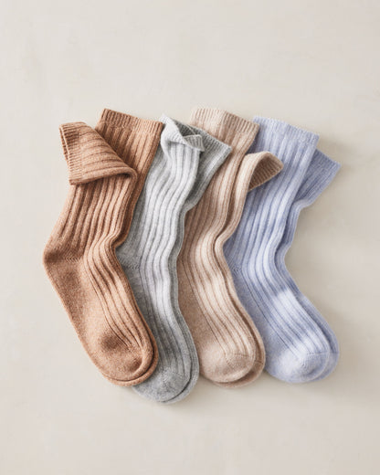 Talbots CASHMERE BLEND RIBBED SOCKS