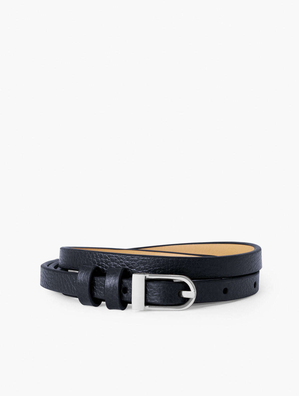 Talbots SLIM LEATHER BELT