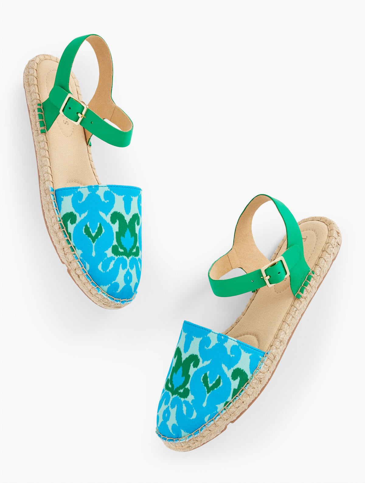 Talbots IZZY IKAT MEDALLION ESPADRILLES