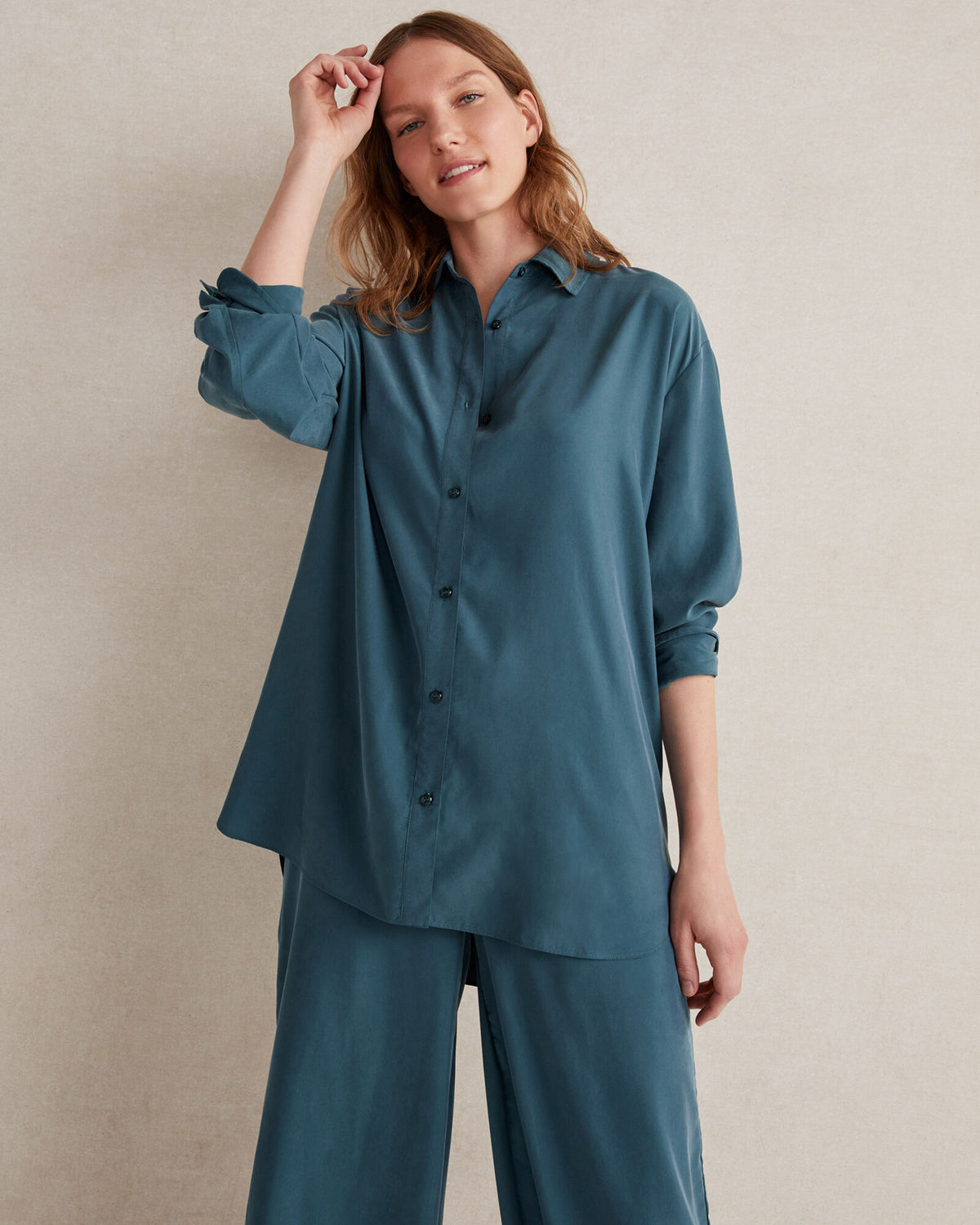 Talbots MODAL OVERSIZED SHIRT
