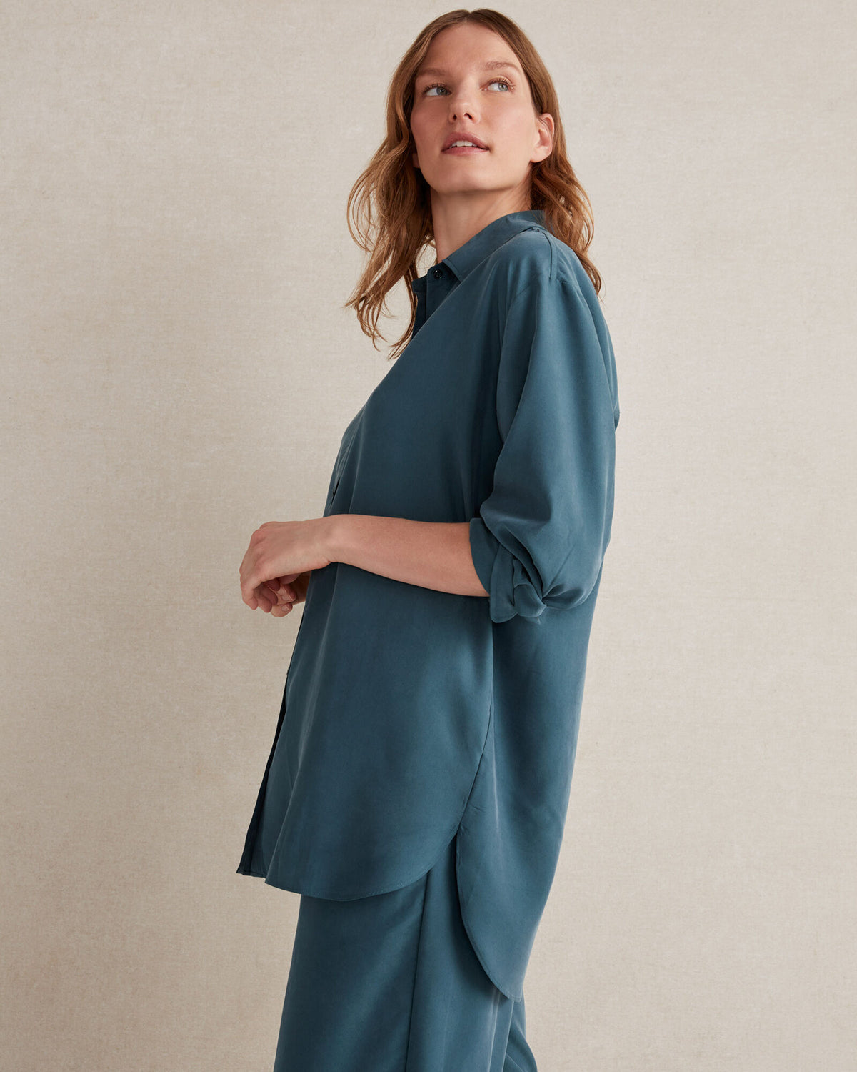 Talbots MODAL OVERSIZED SHIRT