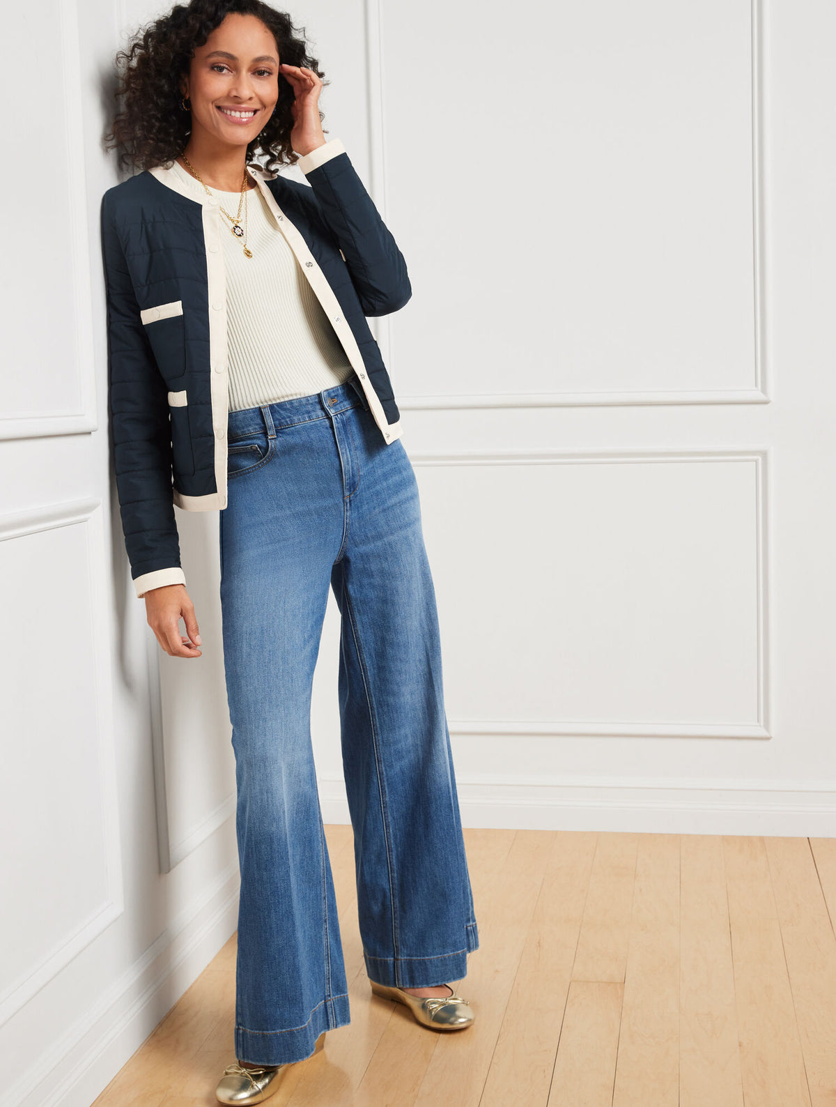 Talbots QUILTED LADY JACKET