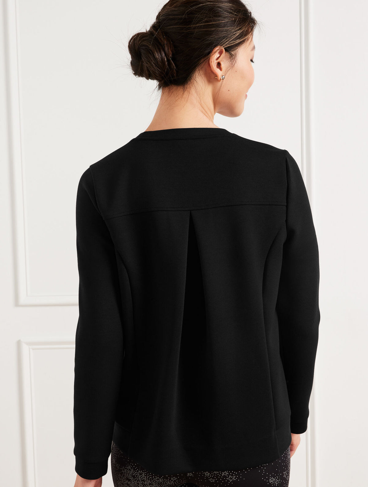 Talbots PLEATED BACK MODERN PULLOVER