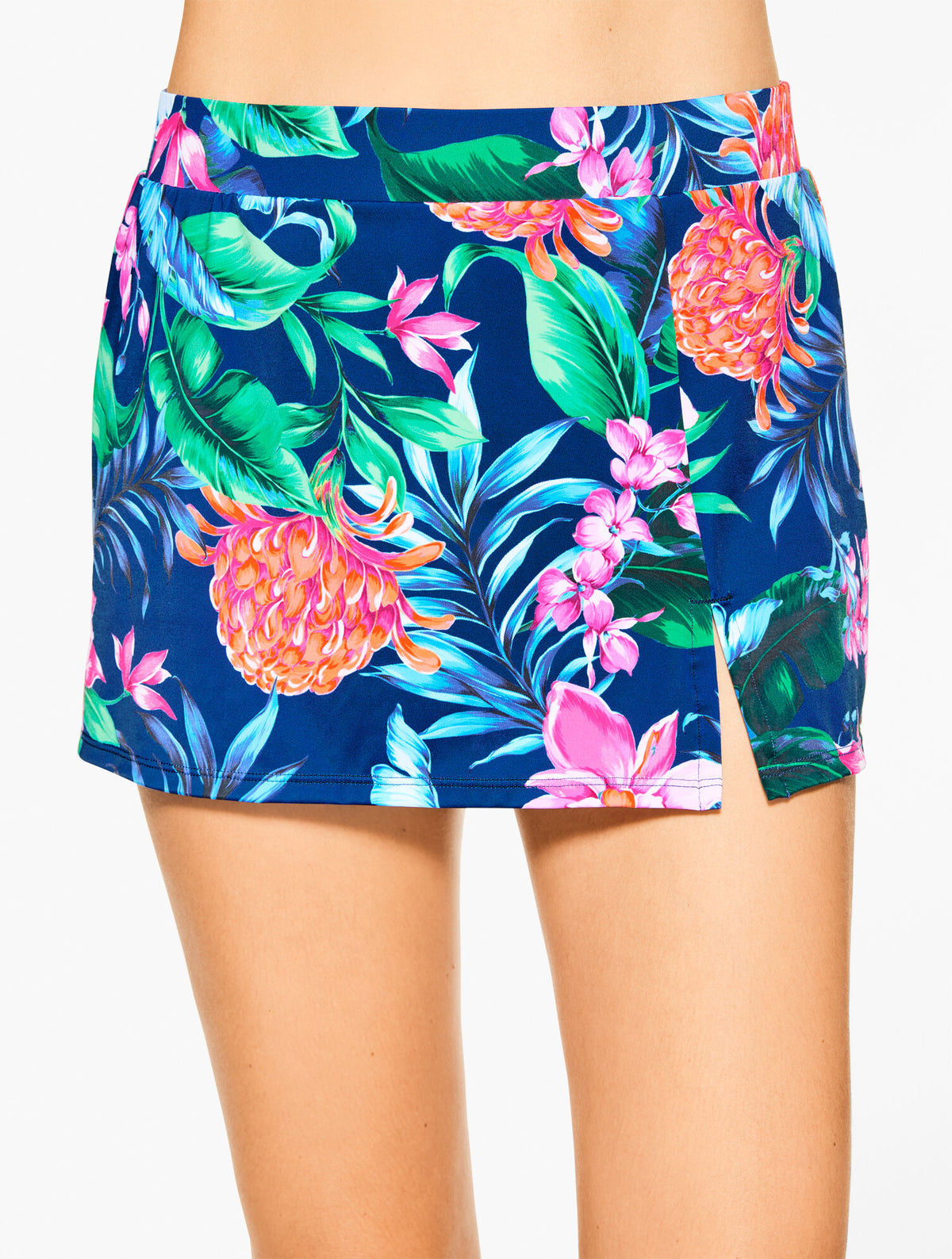 Talbots MIRACLESUIT® VENTED SKIRT - TROPICAL FLORAL