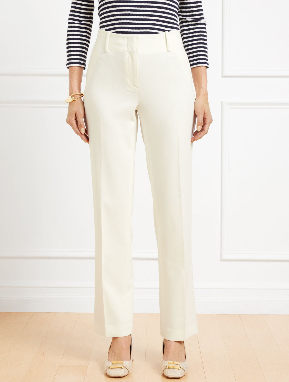Talbots TALBOTS SOUTHAMPTON TAILORED STRETCH STRAIGHT LEG PANTS
