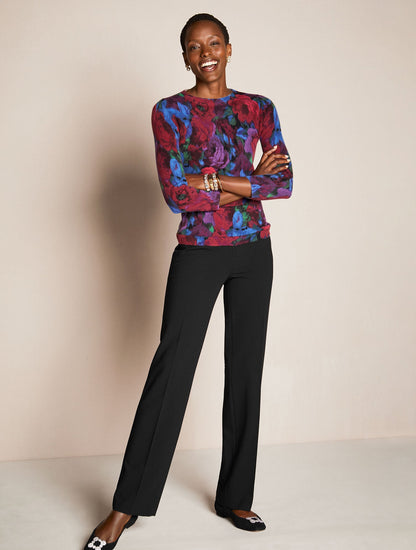 Talbots TALBOTS SOUTHAMPTON TAILORED STRETCH STRAIGHT LEG PANTS