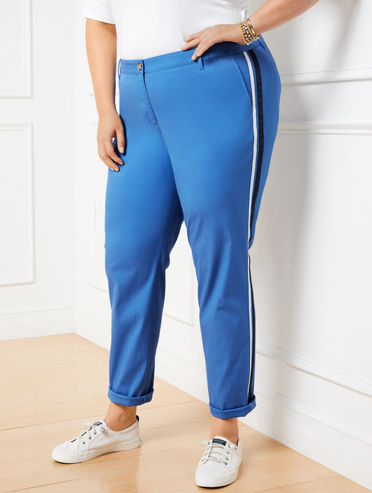 Talbots RELAXED CHINOS - SIDE STRIPE