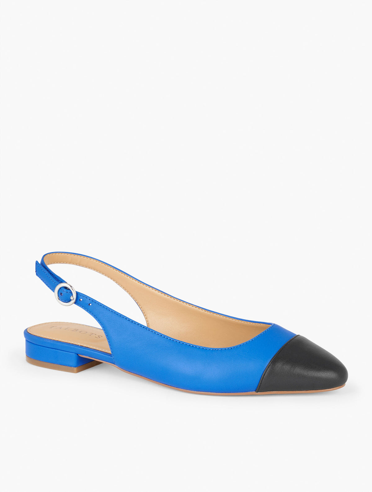 Talbots EDISON NAPPA SLINGBACK FLATS