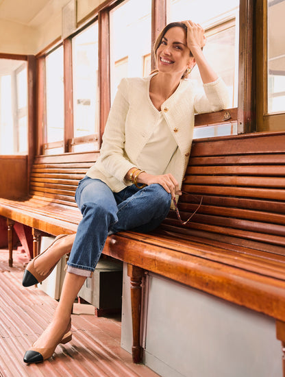 Talbots EDISON NAPPA SLINGBACK FLATS