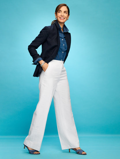 Talbots DENIM MODERN CLASSIC SHIRT - MARIN WASH