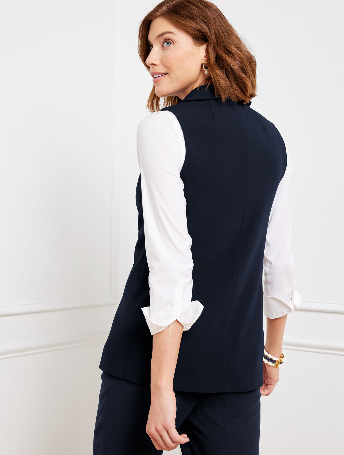 Talbots EASY TRAVEL LONG VEST