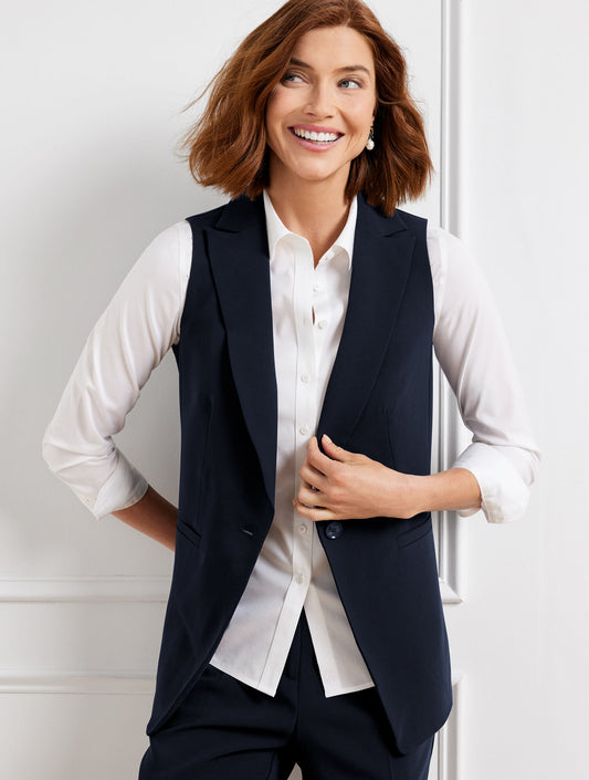 Talbots EASY TRAVEL LONG VEST