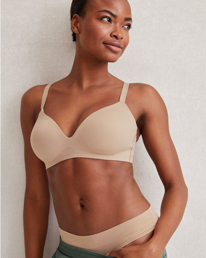 Talbots EMBRACE LIGHTLY-LINED NO-WIRE T-SHIRT BRA
