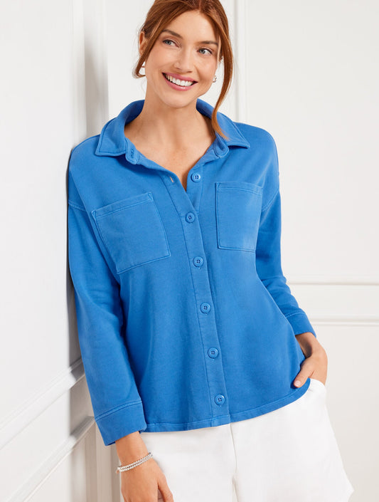 Talbots BEACH TERRY SHACKET