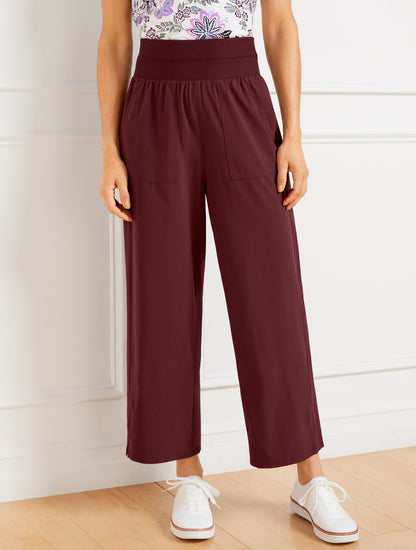 Talbots LIGHTWEIGHT WOVEN STRETCH UTILITY PANTS