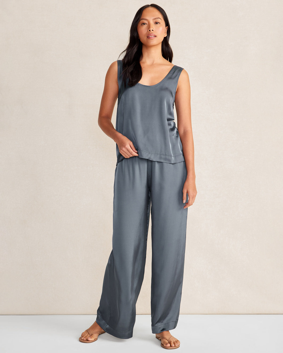Talbots SILKY SCOOP NECK TANK