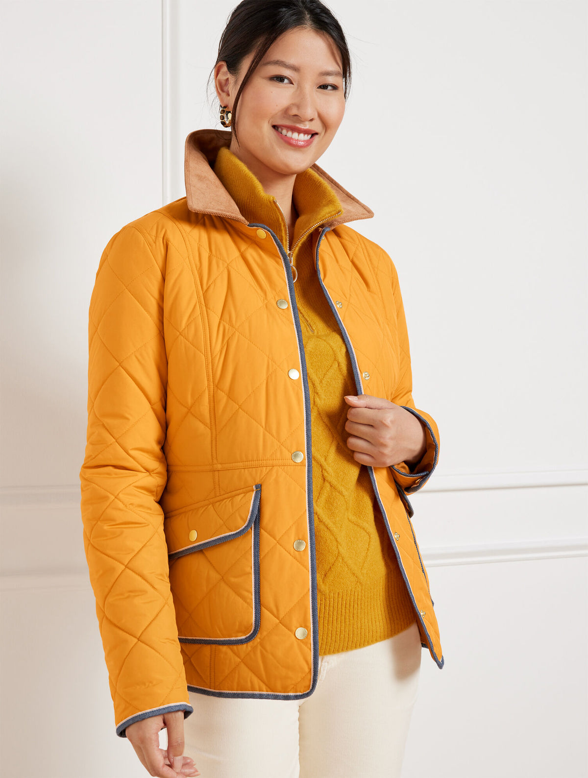 Talbots QUILTED BARN JACKET