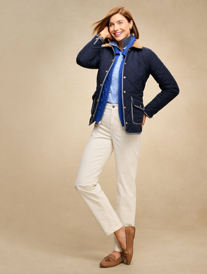 Talbots QUILTED BARN JACKET