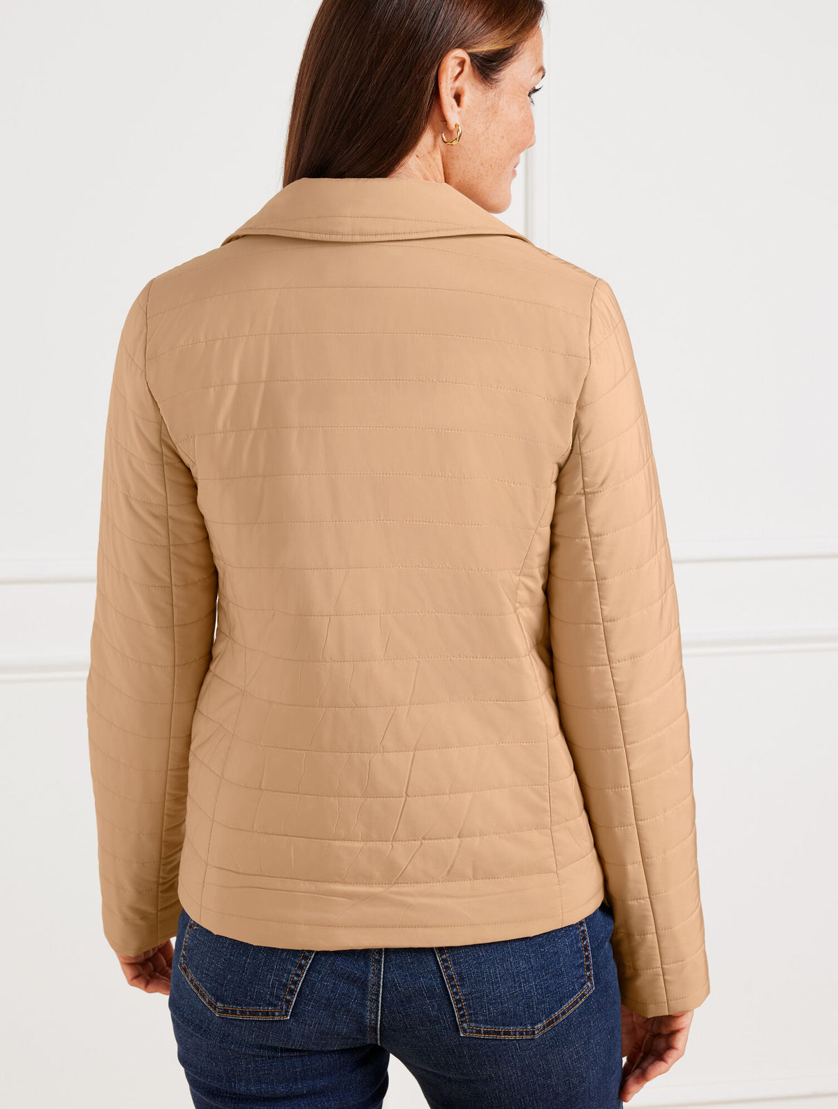 Talbots QUILTED MOTO JACKET