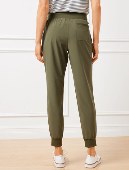 Talbots LIGHTWEIGHT WOVEN STRETCH JOGGERS