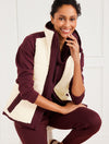 IVORY/BURGUNDY BERRY