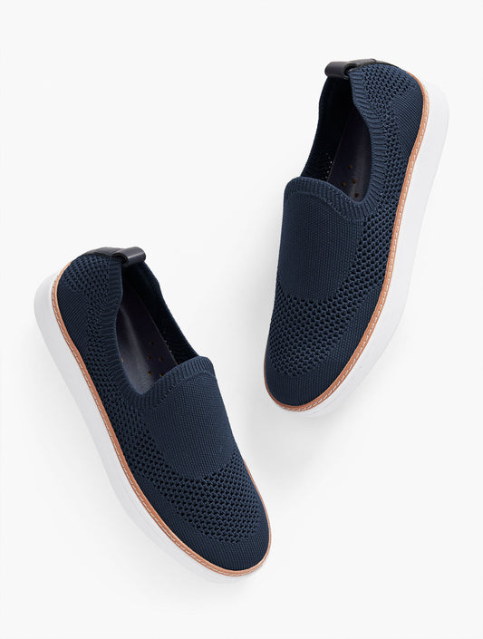 Talbots BRITTANY SLIP ON KNIT SNEAKERS
