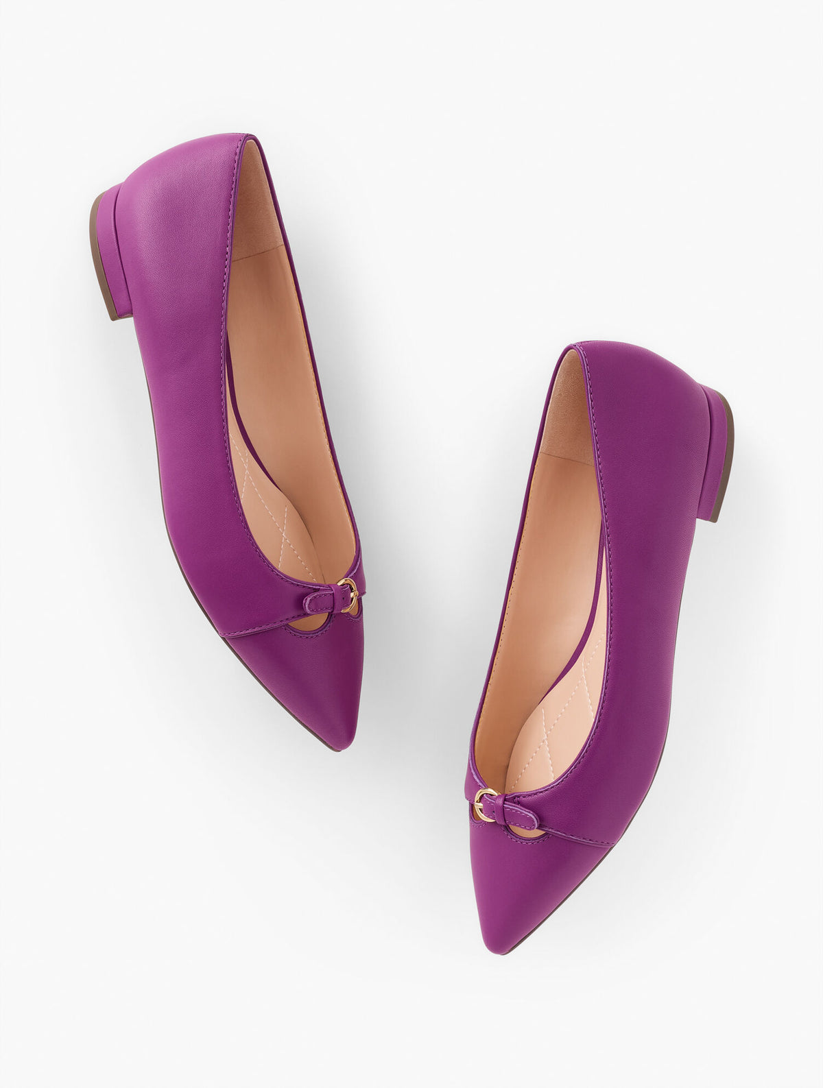 Talbots SCARLET CUT OUT NAPPA FLATS