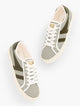 BURNT OLIVE/WHITE
