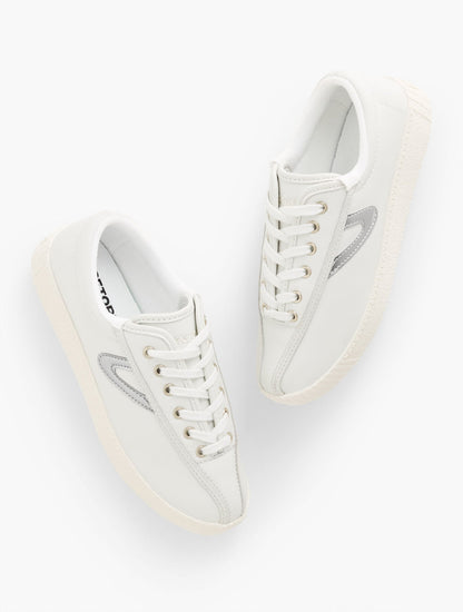 Talbots TRETORN® NYLITE PLUS LEATHER SNEAKERS