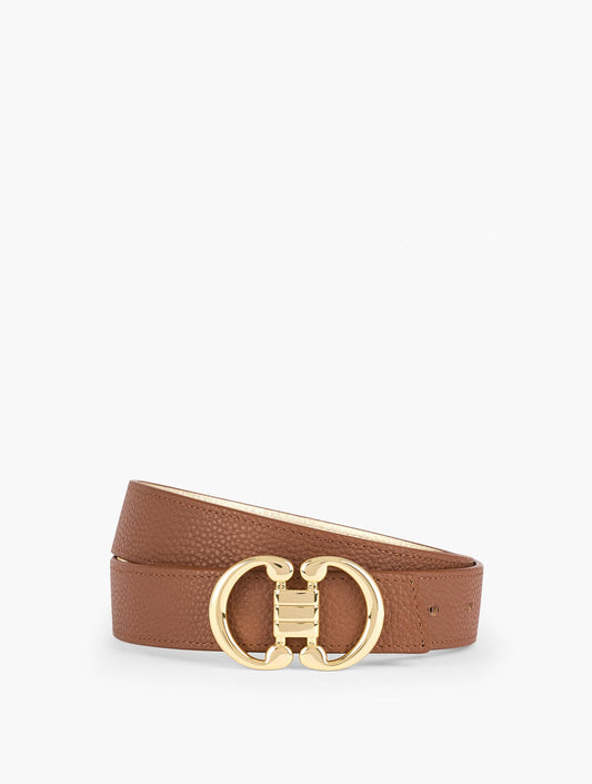 Talbots REVERSIBLE METALLIC BELT