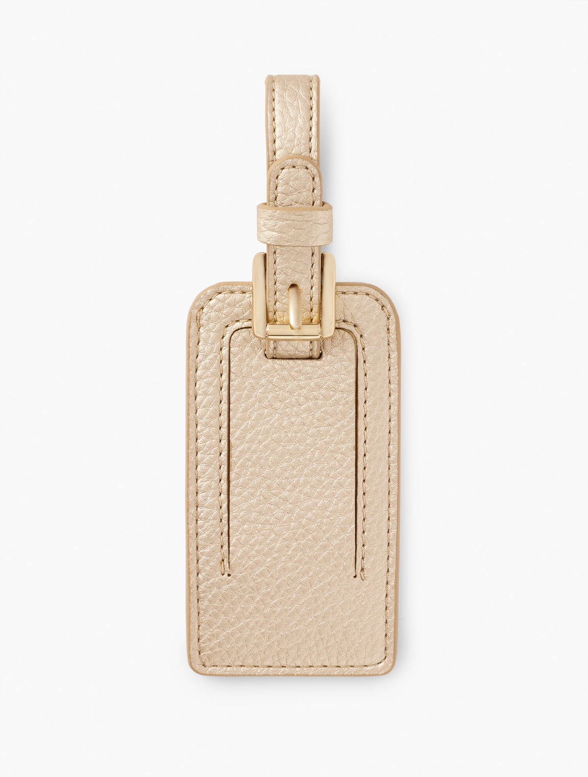 Talbots METALLIC LUGGAGE TAG