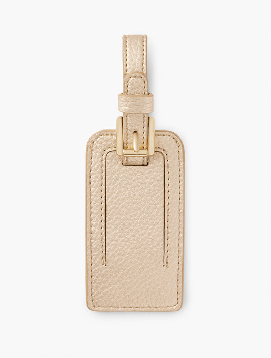 Talbots METALLIC LUGGAGE TAG