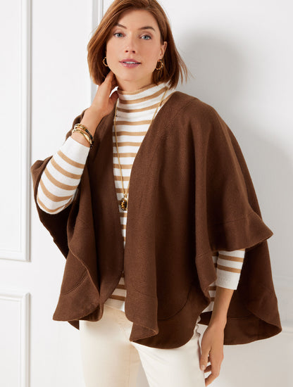 Talbots WOVEN RUANA