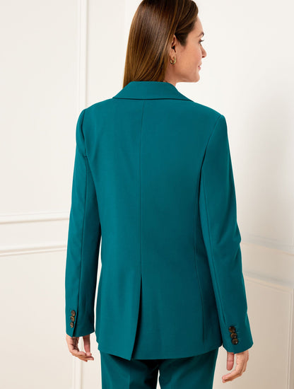 Talbots CITY TWILL OPEN FRONT BLAZER