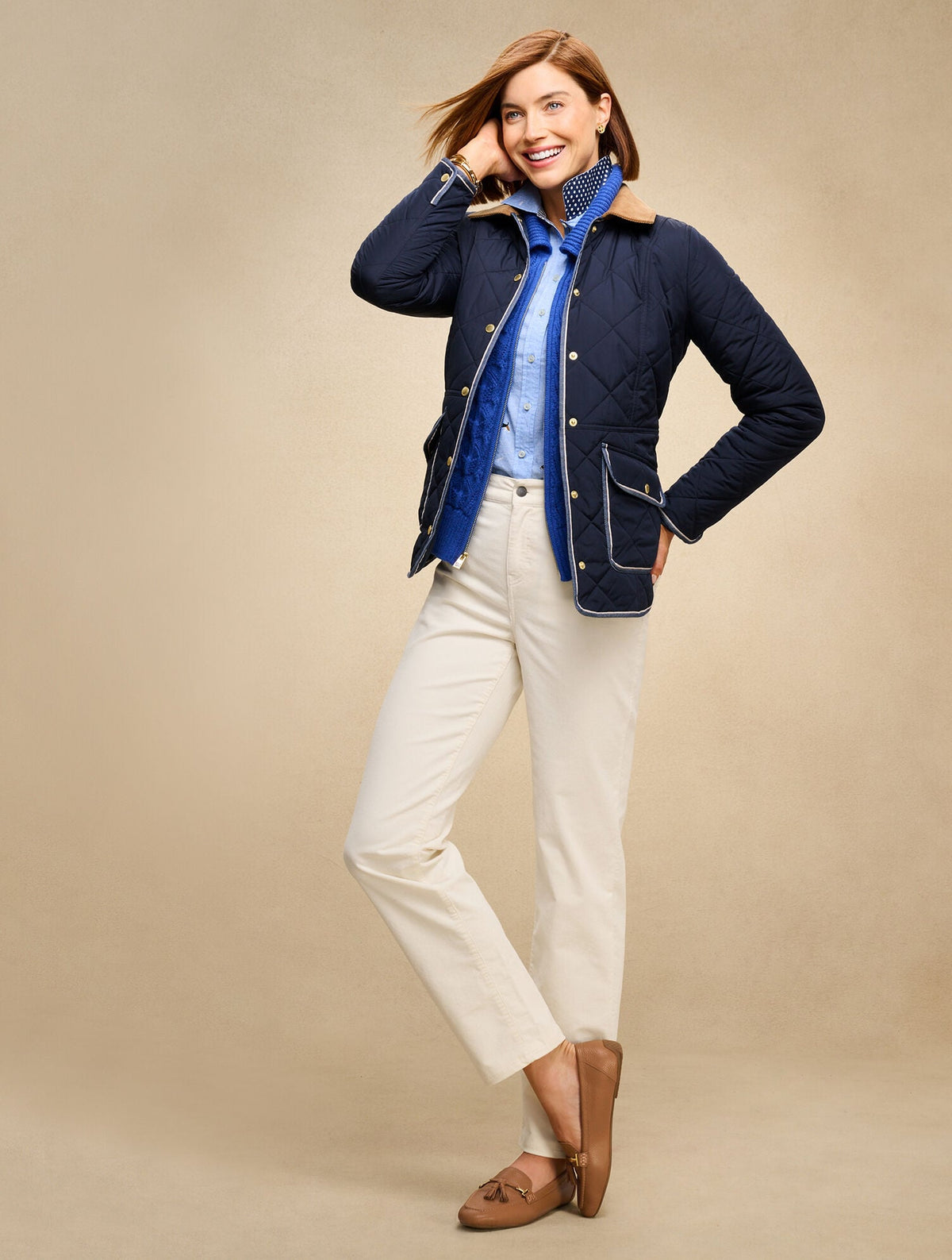 Talbots POINTELLE KNIT SWEATER JACKET