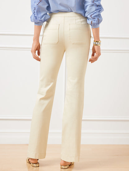 Talbots FLARE LEG SAILOR JEANS