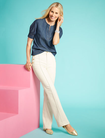 Talbots FLARE LEG SAILOR JEANS