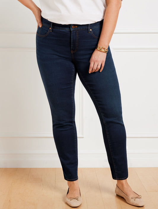 Talbots PLUS EXCLUSIVE SLIM ANKLE JEANS - TORRANCE WASH - CURVY FIT