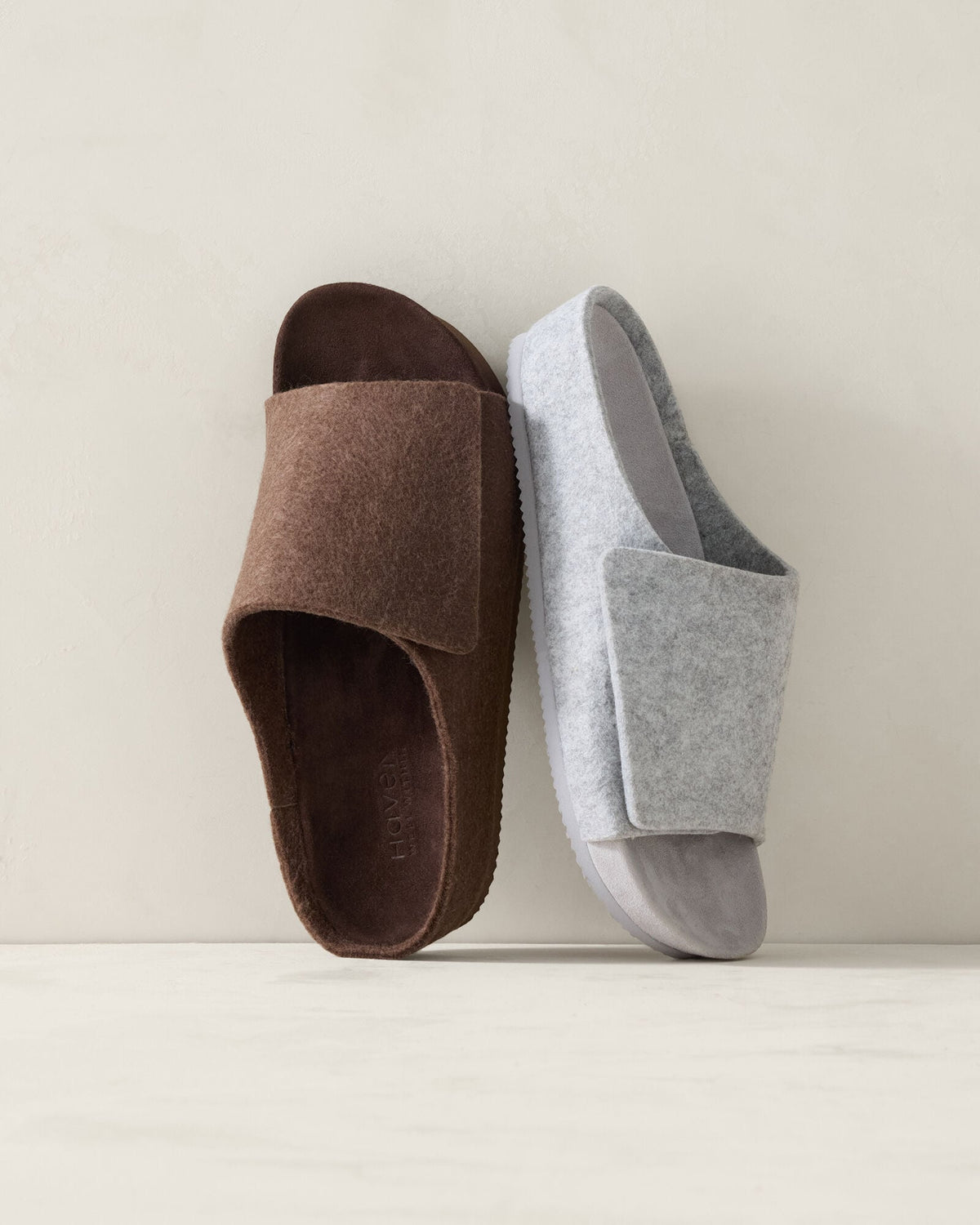 Talbots FELTED WOOL SLIDES