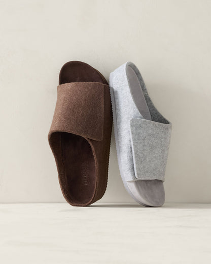 Talbots FELTED WOOL SLIDES