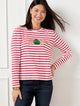 IVORY/RED POP