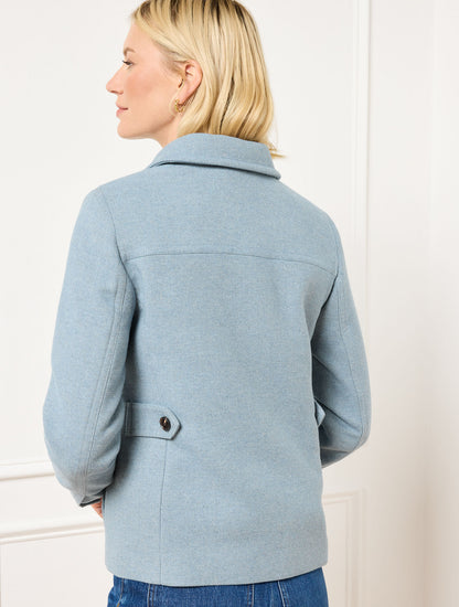 Talbots BRUSHED TWILL SHIRT JACKET