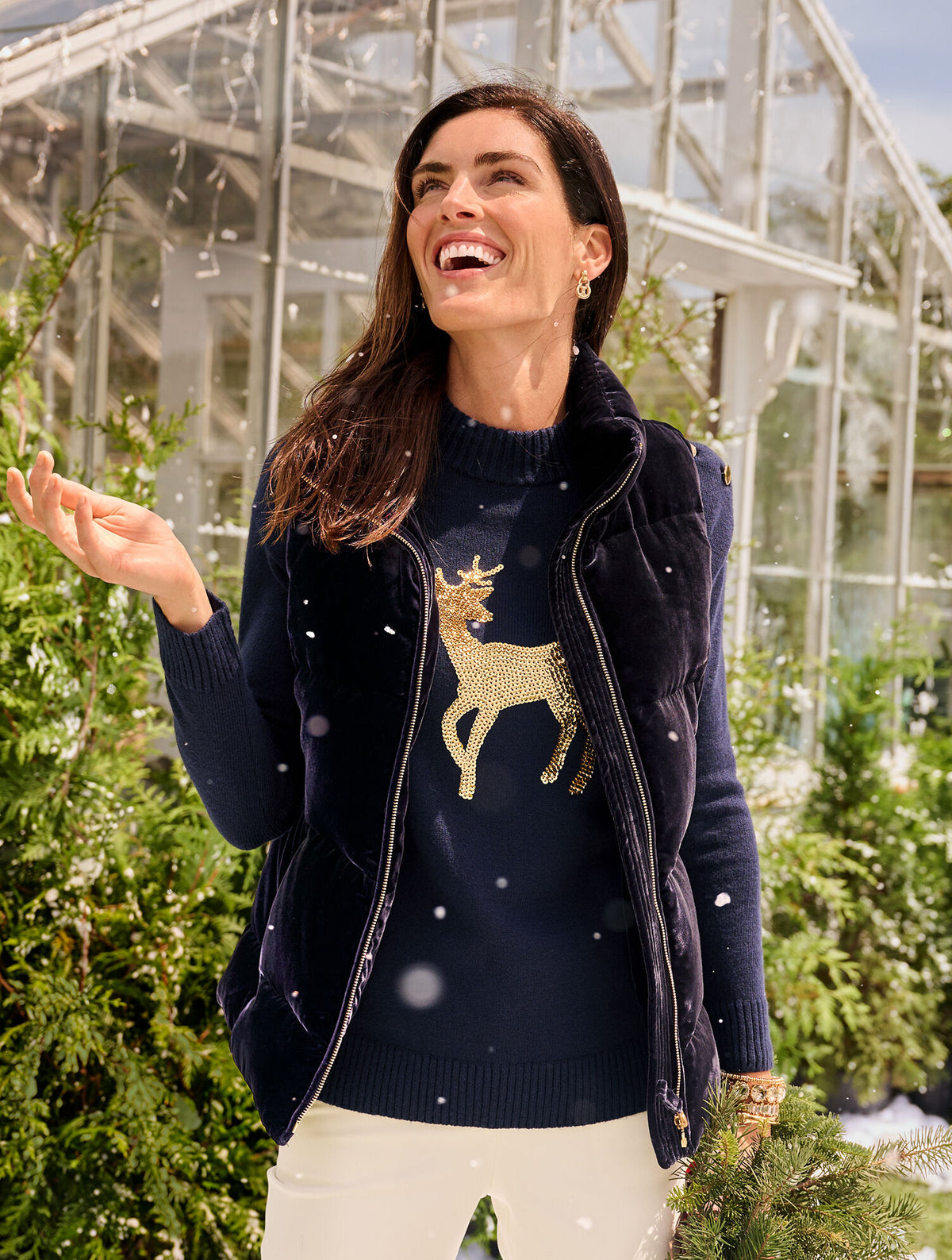 Talbots EFFORTLESS VELVET DOWN PUFFER VEST